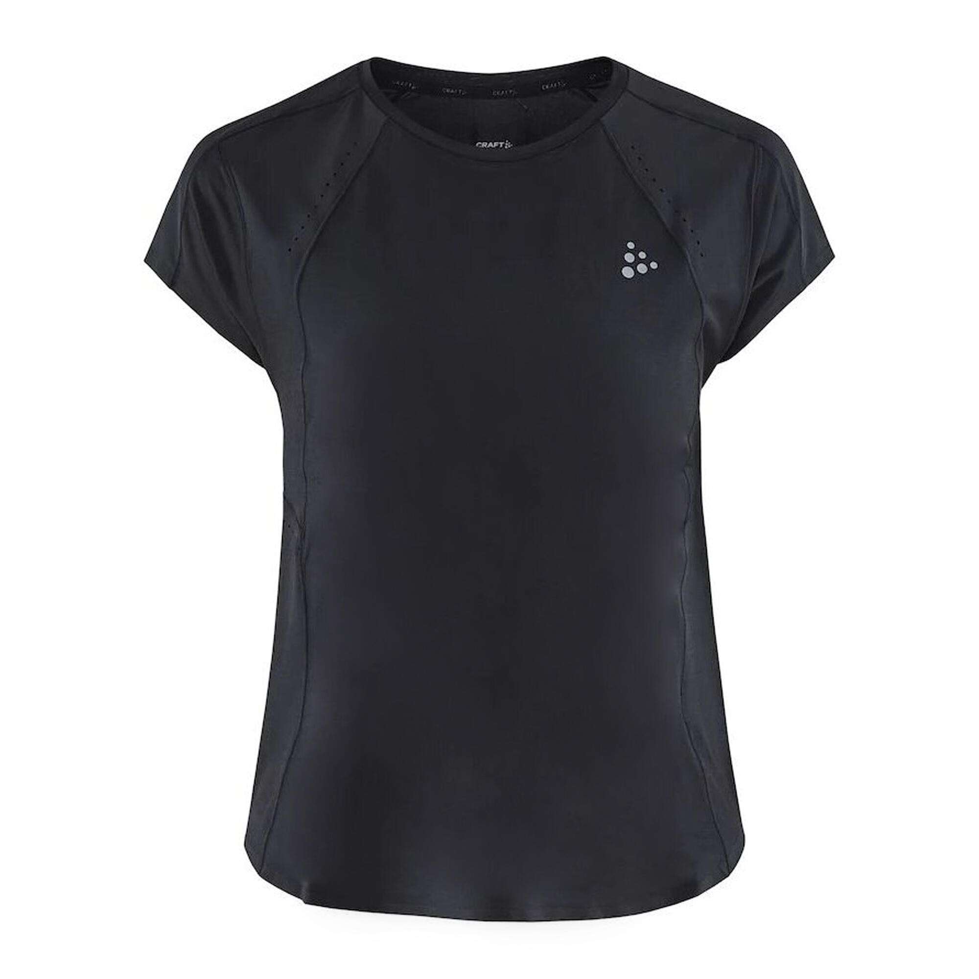 Womens/Ladies Pro Charge TShirt (Black) 1/3