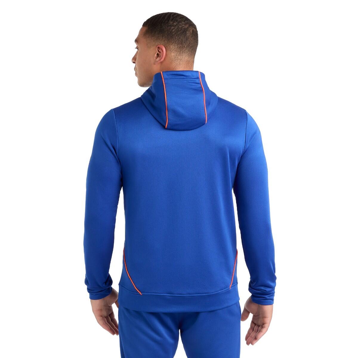 Veste À Capuche PRO Homme (Bleu Foncé / Orange) 2/4