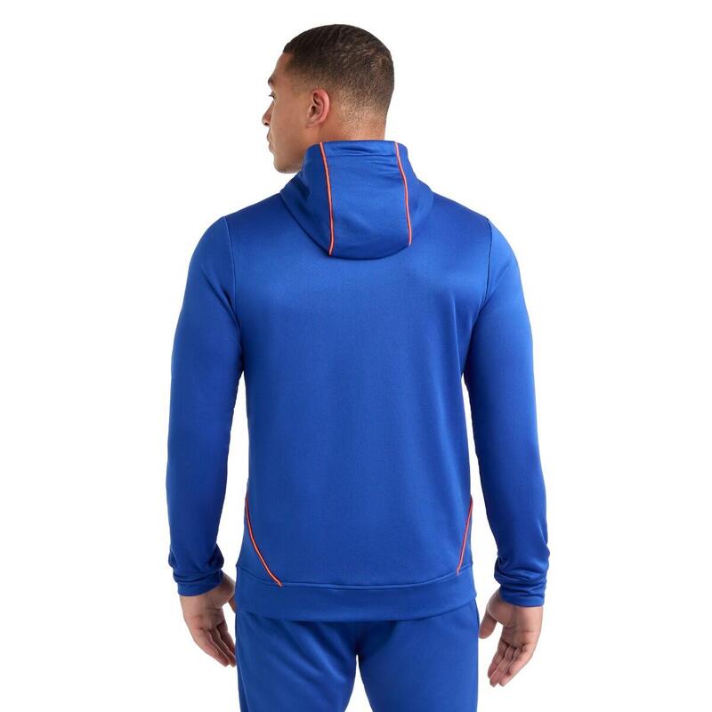 Veste à capuche PRO Homme (Bleu foncé / Orange)