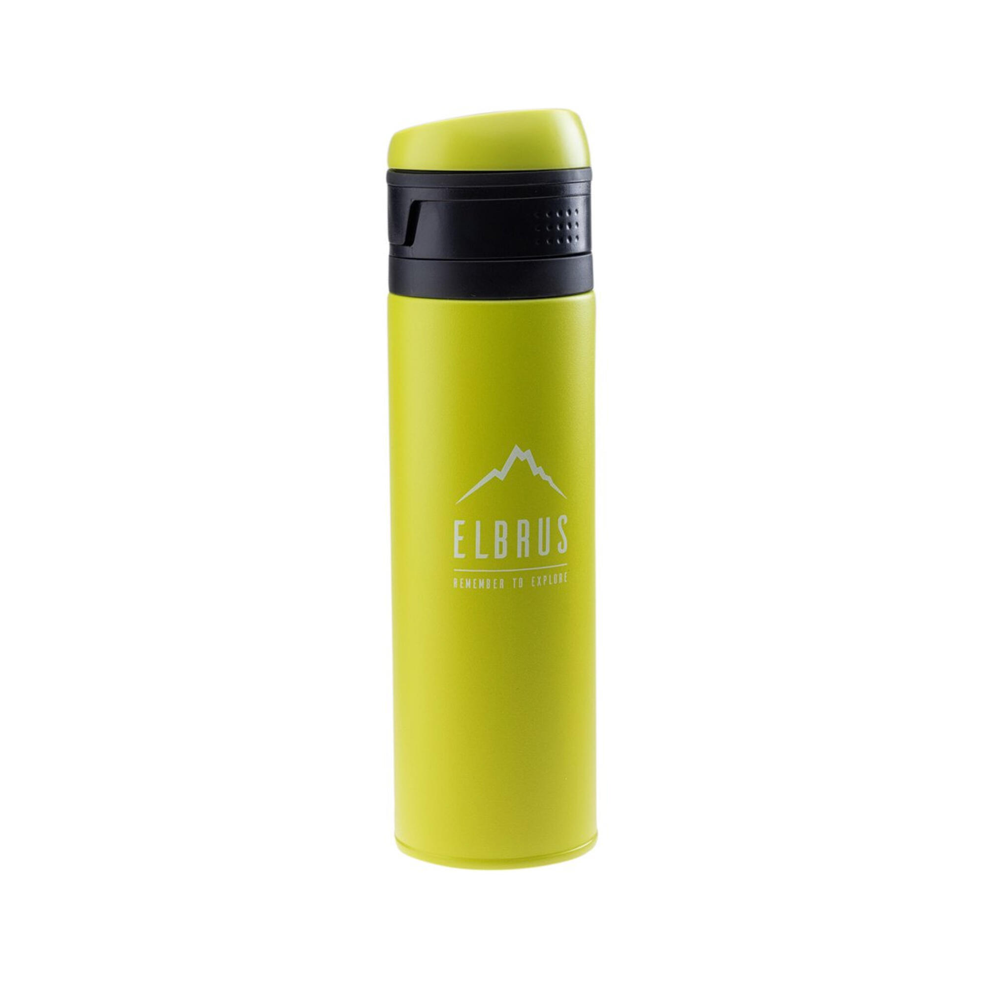 ELBRUS 500 Ml Bottiglia Per Acqua Elbrus Egide Verde Giallo Nero