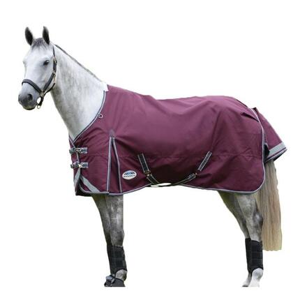 Couverture cheval Weatherbeeta COMFITEC PLUS DYNAMIC 137 cm bordeaux/gris