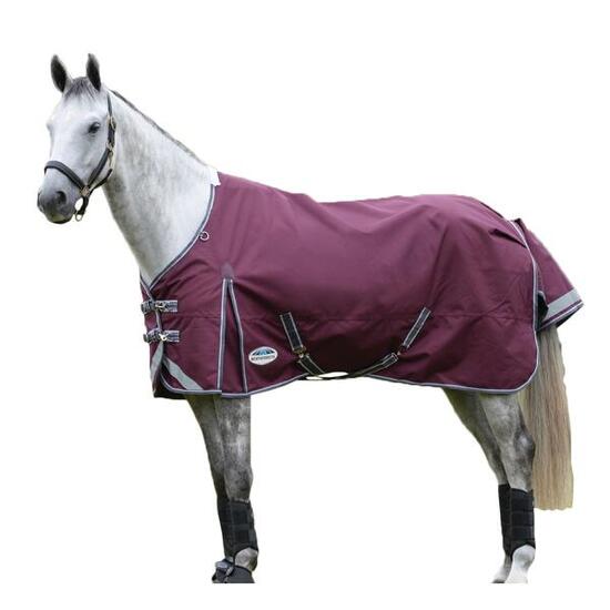 Couverture cheval Weatherbeeta COMFITEC PLUS DYNAMIC 137 cm bordeaux/gris