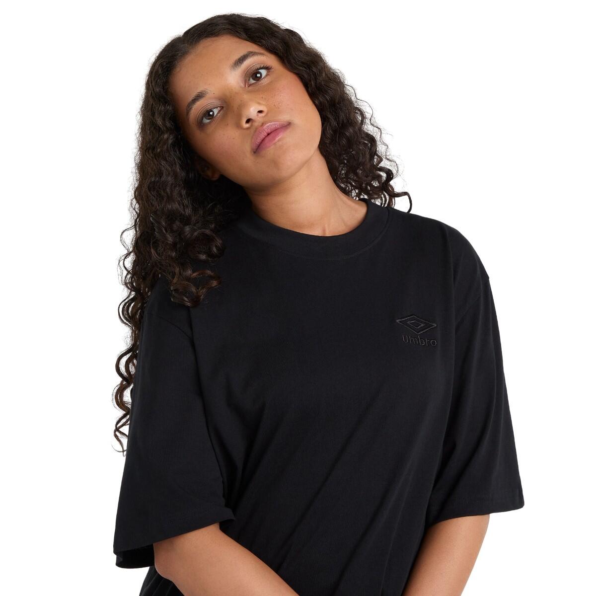 Womens/Ladies Core Oversized TShirt (Black) 4/4