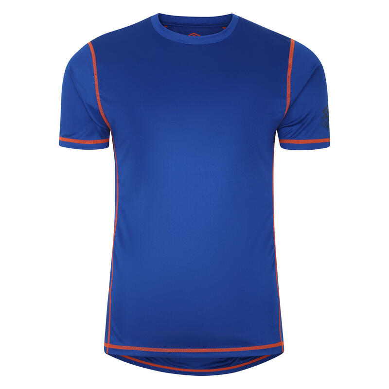 Tshirt PRO Homme (Bleu foncé / Orange)