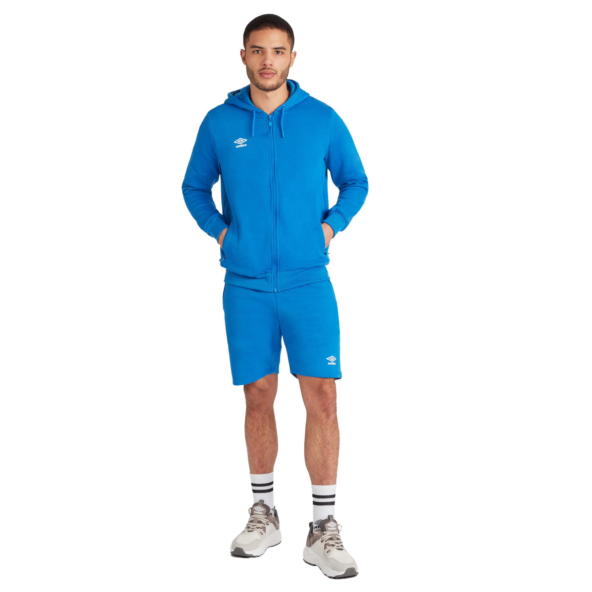 "Club Leisure" Hoodie mit durchgehendem Reißverschluss für Herren 4/4