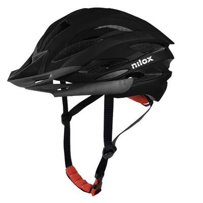 casco bici/monopattino per adulto nilox con luce led