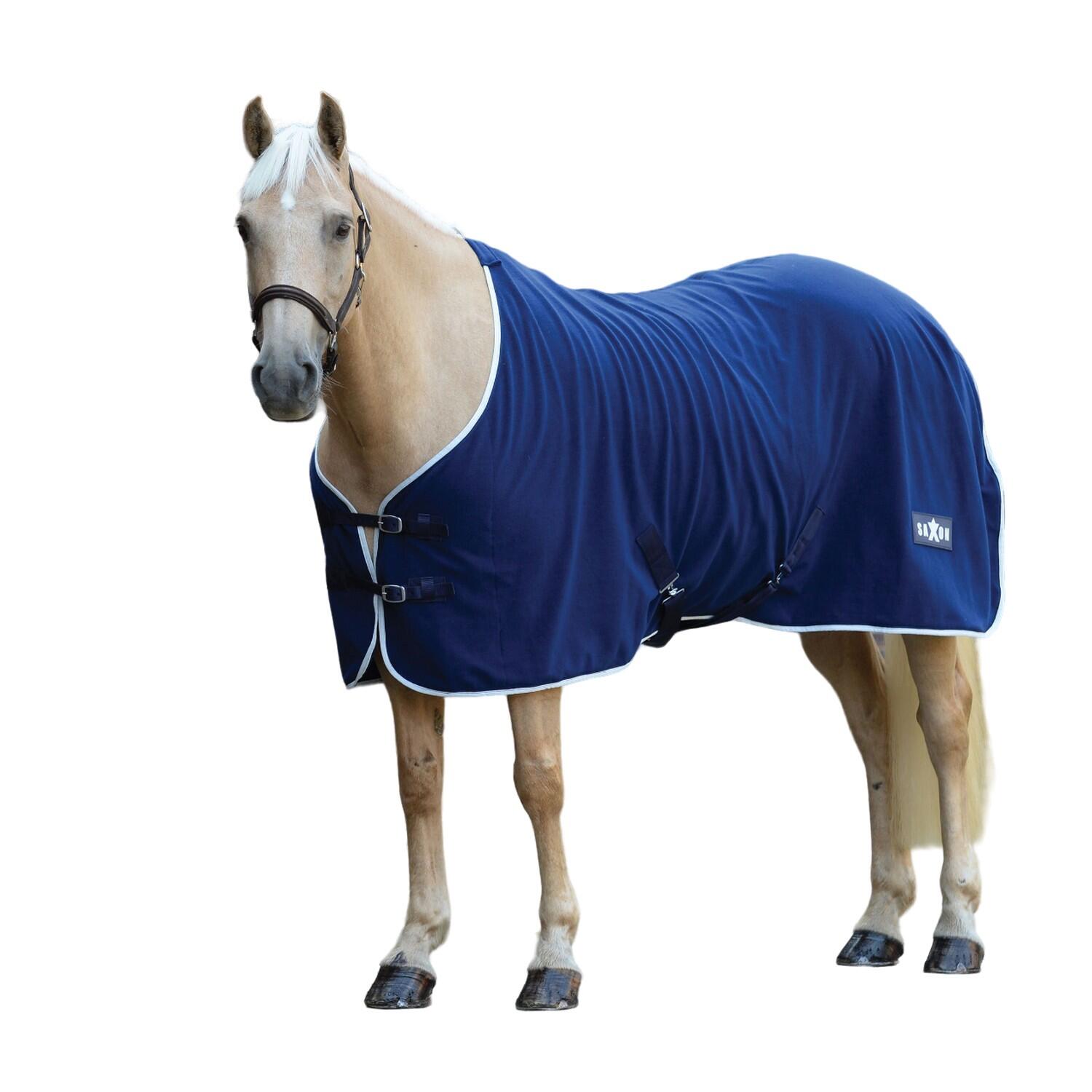 Couverture De Cheval DEFIANT (Bleu Marine / Blanc) 2/2