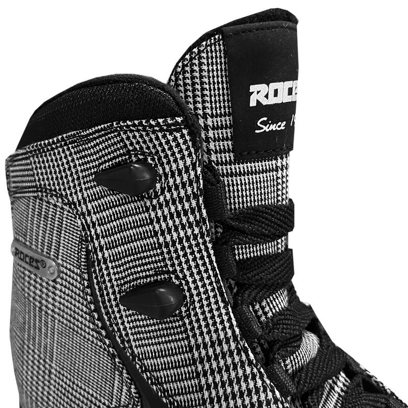 Roces Brits Check Figure Skates Black/White 40
