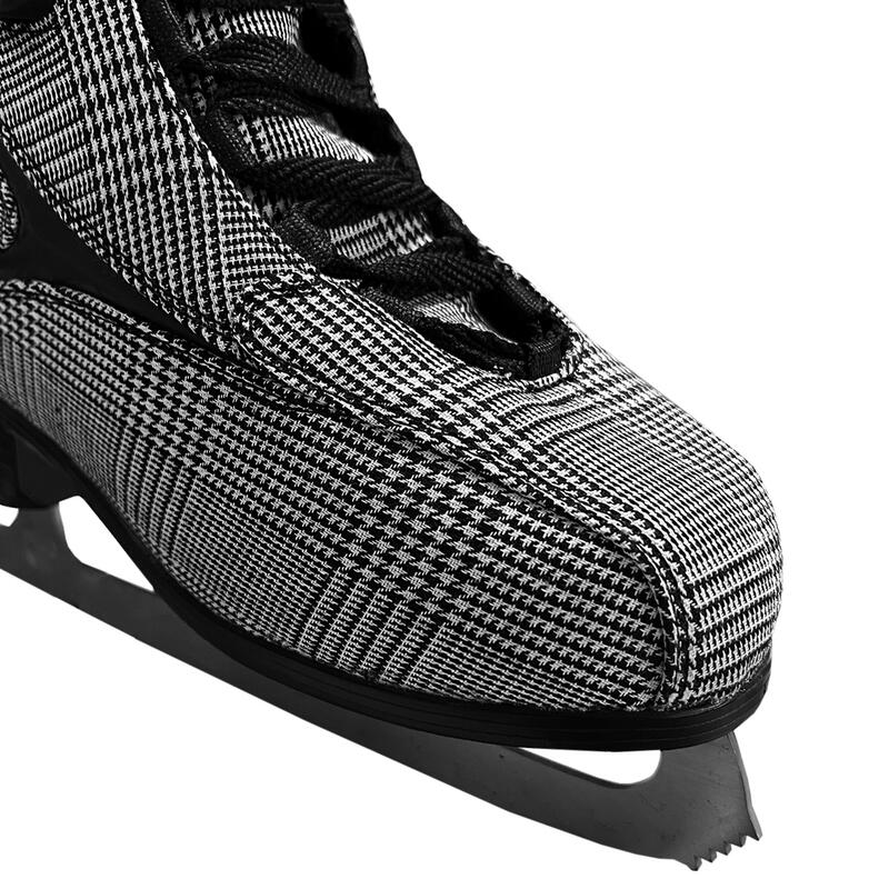 Roces Brits Check Figure Skates Black/White 40