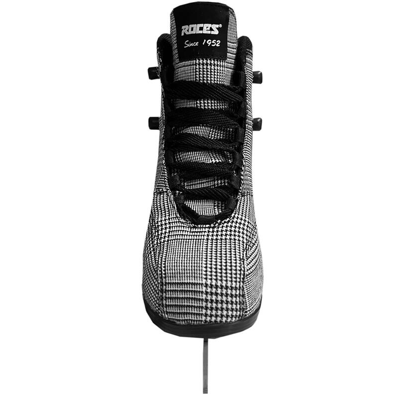 Roces Brits Check Figure Skates Black/White 40