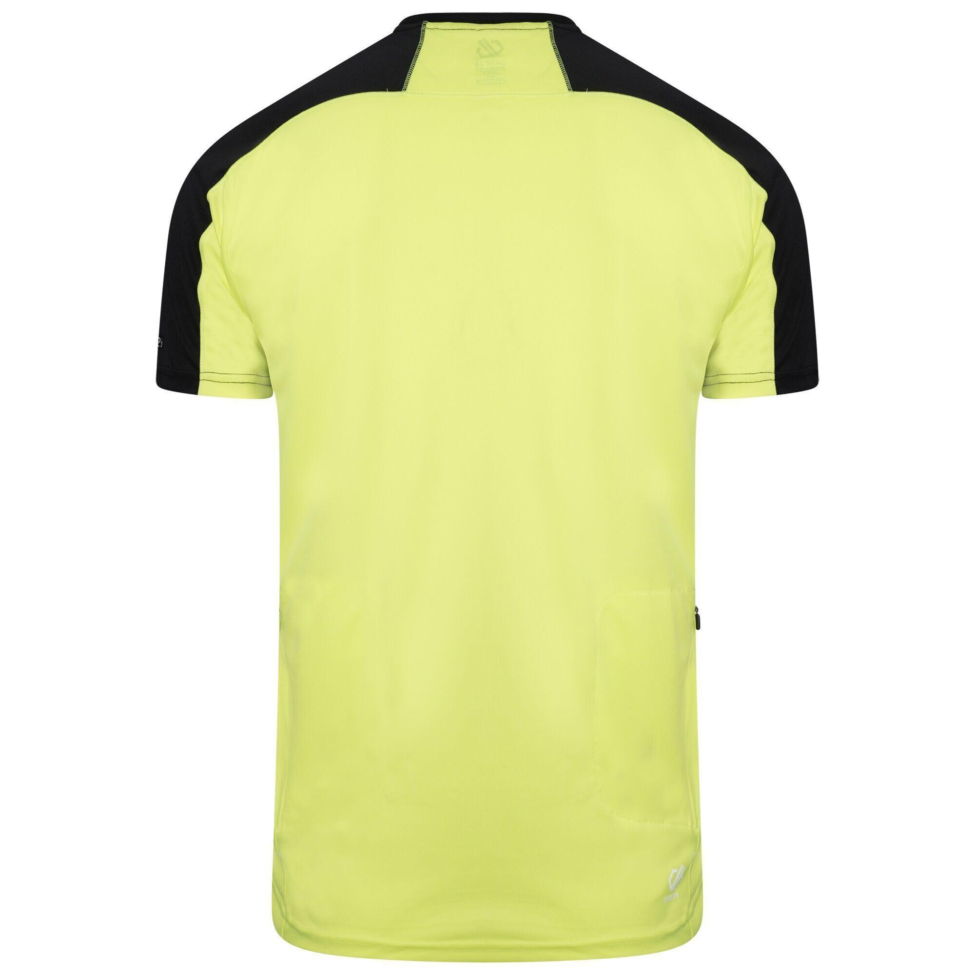 Mens Aces II Jersey (Fluorescent Yellow/Black) 2/5