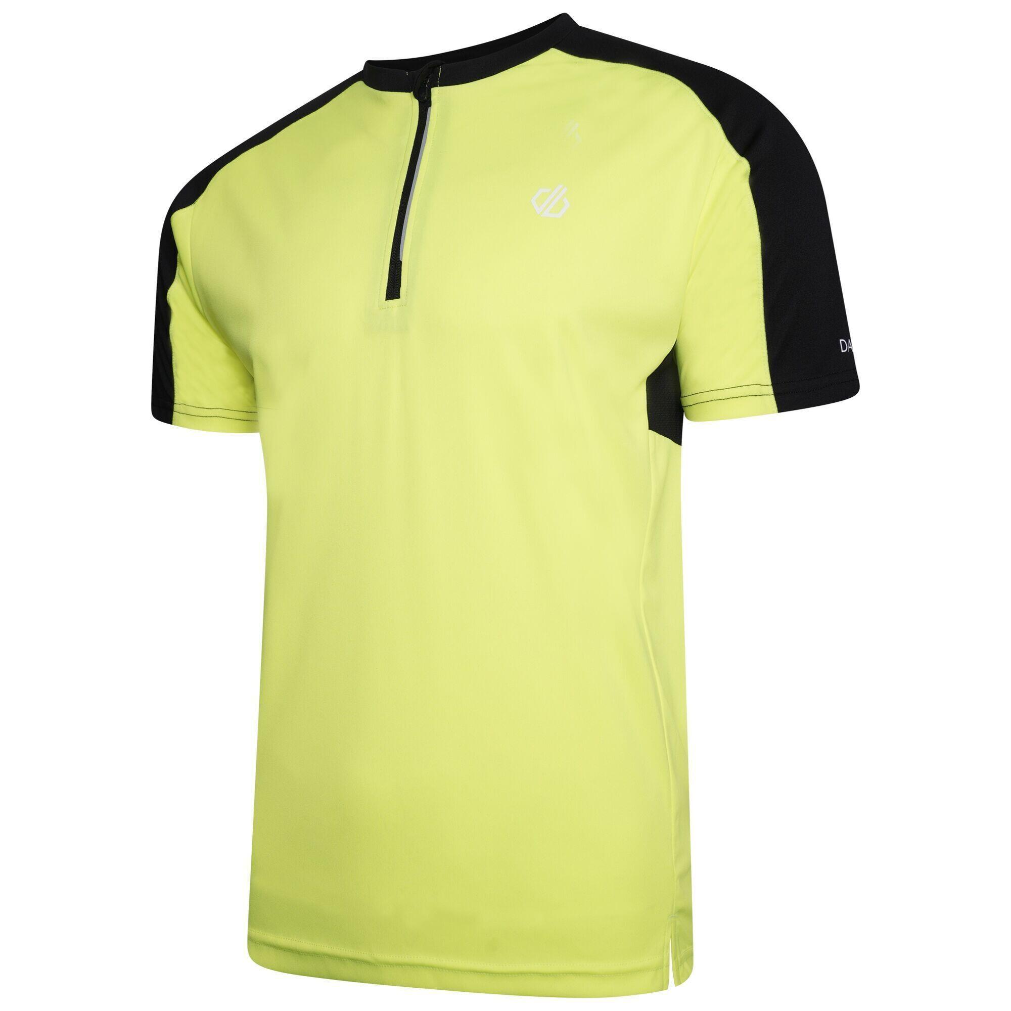 Mens Aces II Jersey (Fluorescent Yellow/Black) 3/5