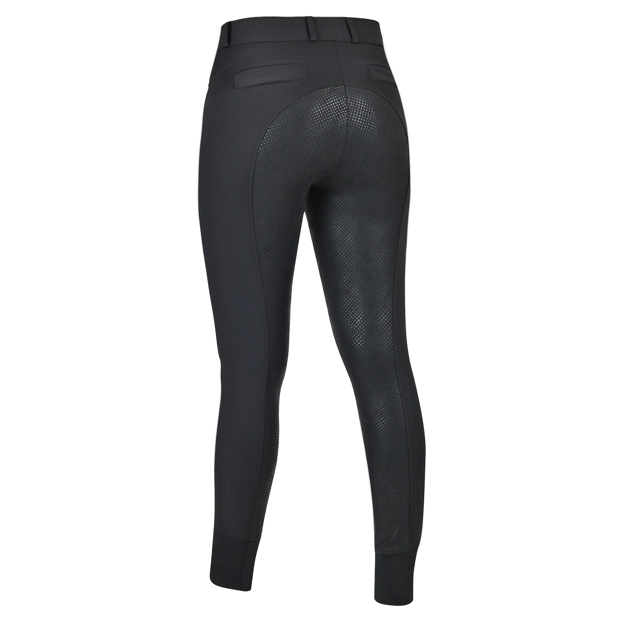 Womens/Ladies Duet Full Seat Breeches (Black) 2/3