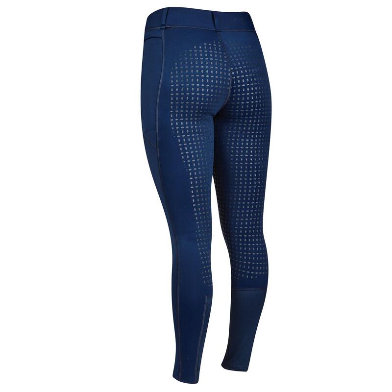 Collant d´équitation WARM IT THERMODYNAMIC Femme (Bleu marine)