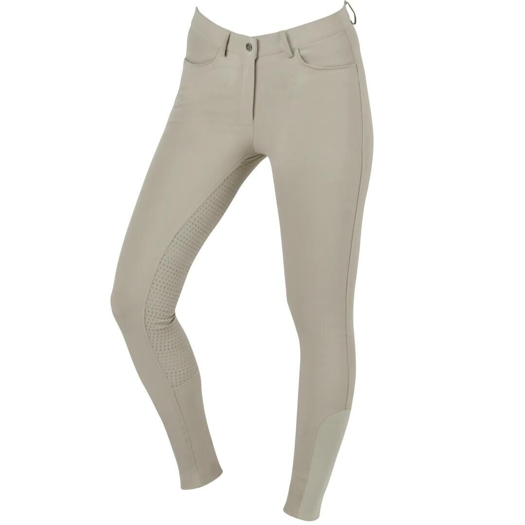 DUBLIN Womens/Ladies Shelby Full Seat Breeches (Latte)