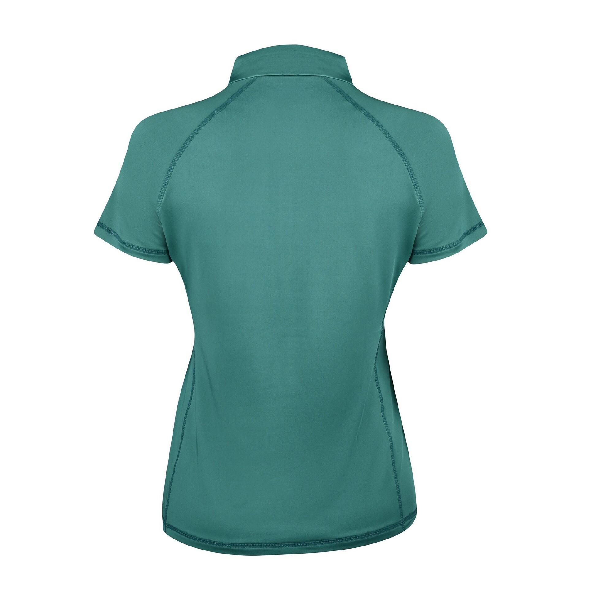 Womens/Ladies Prime Base Layer Top (Green) 2/3