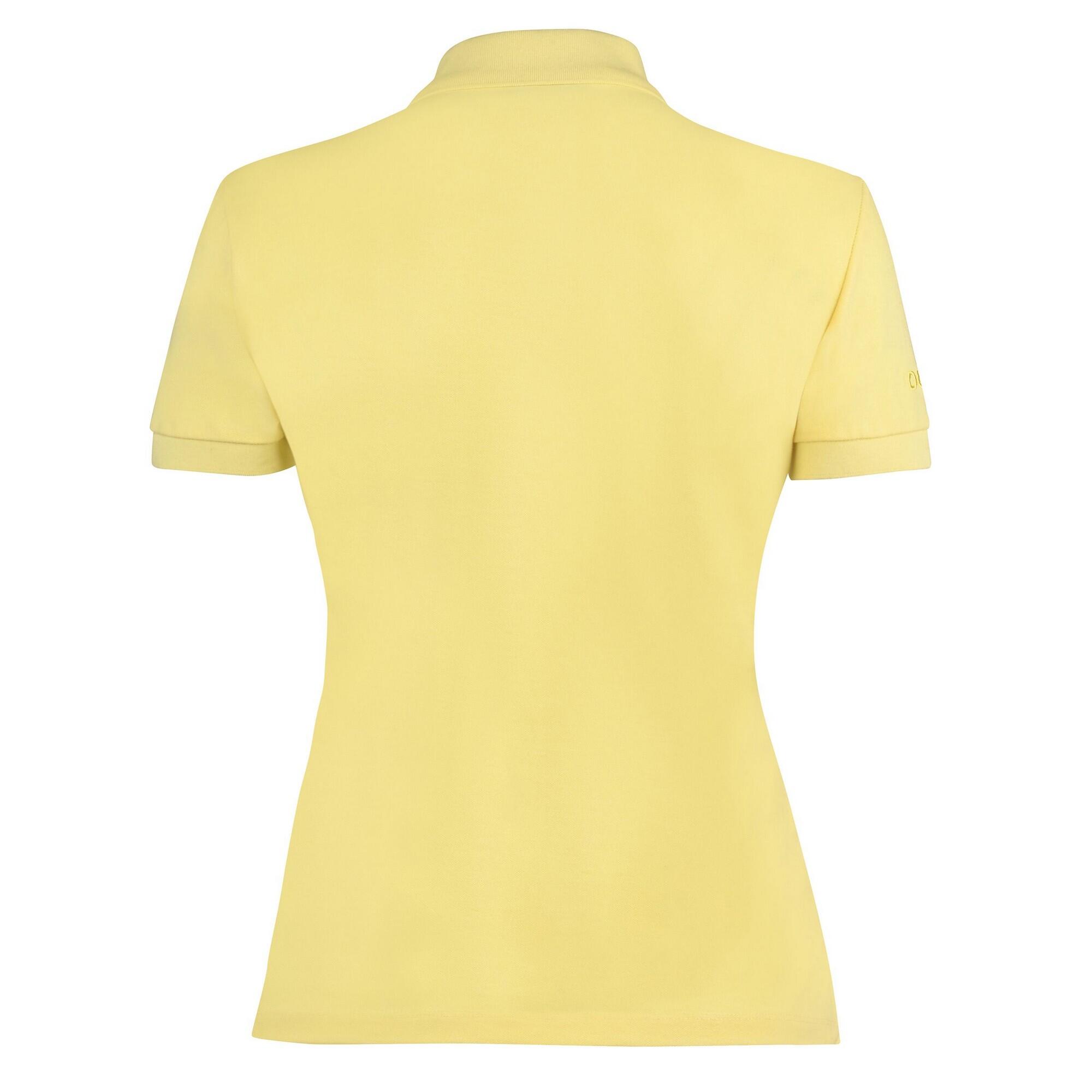 Womens/Ladies Lily Capped Sleeved Polo Shirt (Butter) 2/3