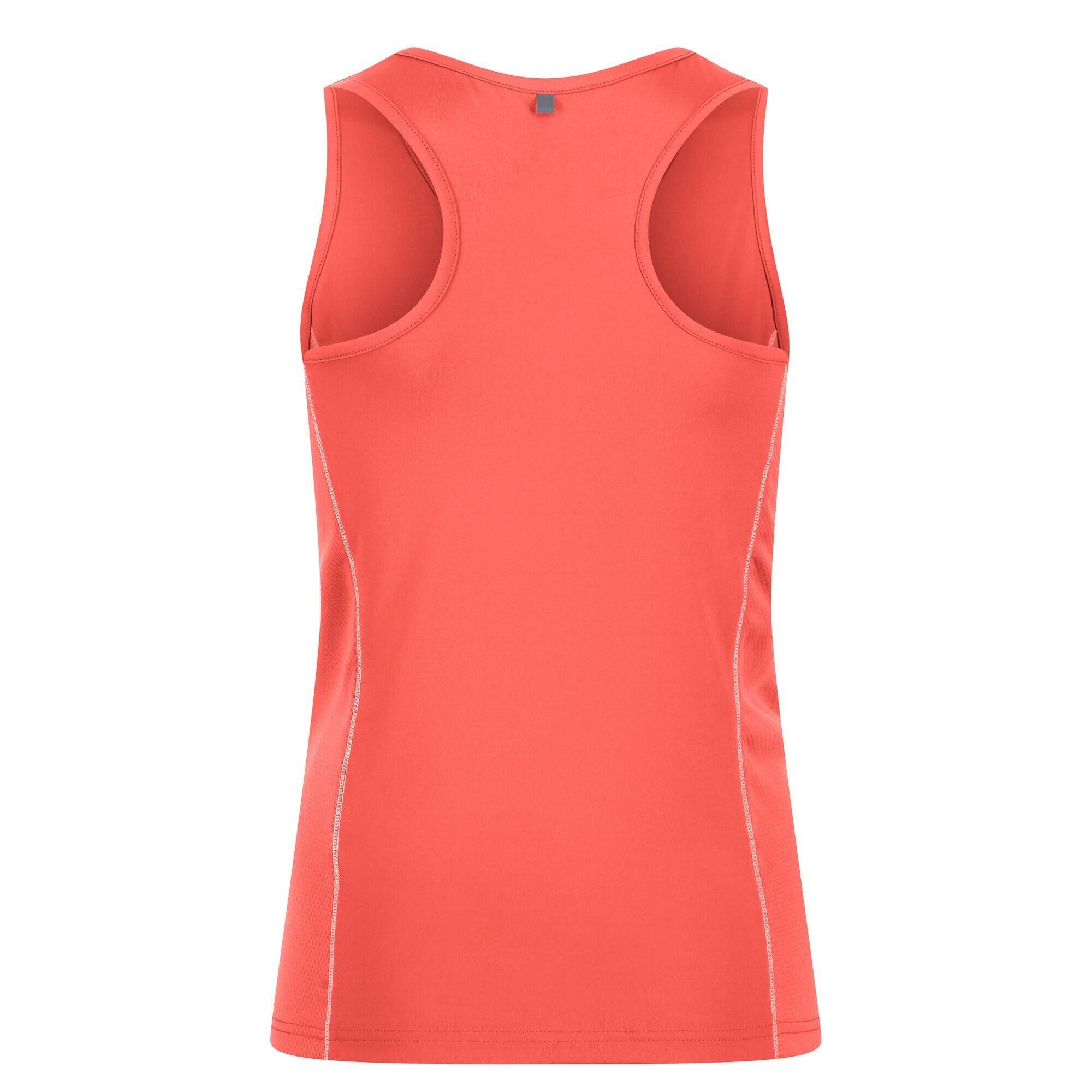Womens/Ladies Varey Active Vest (Neon Peach) 2/5