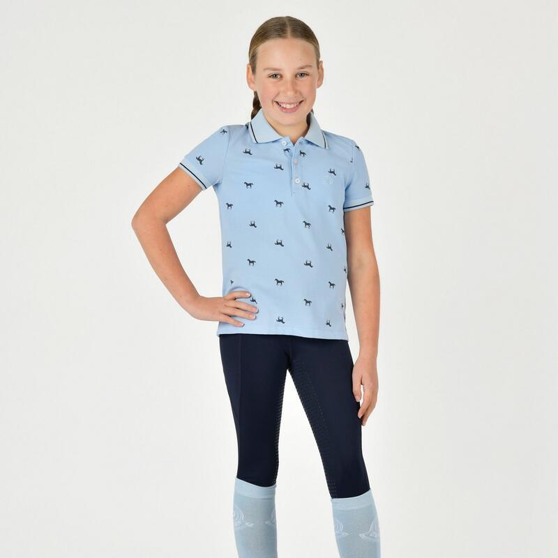 Polo ELYSE Enfant (Bleuet)