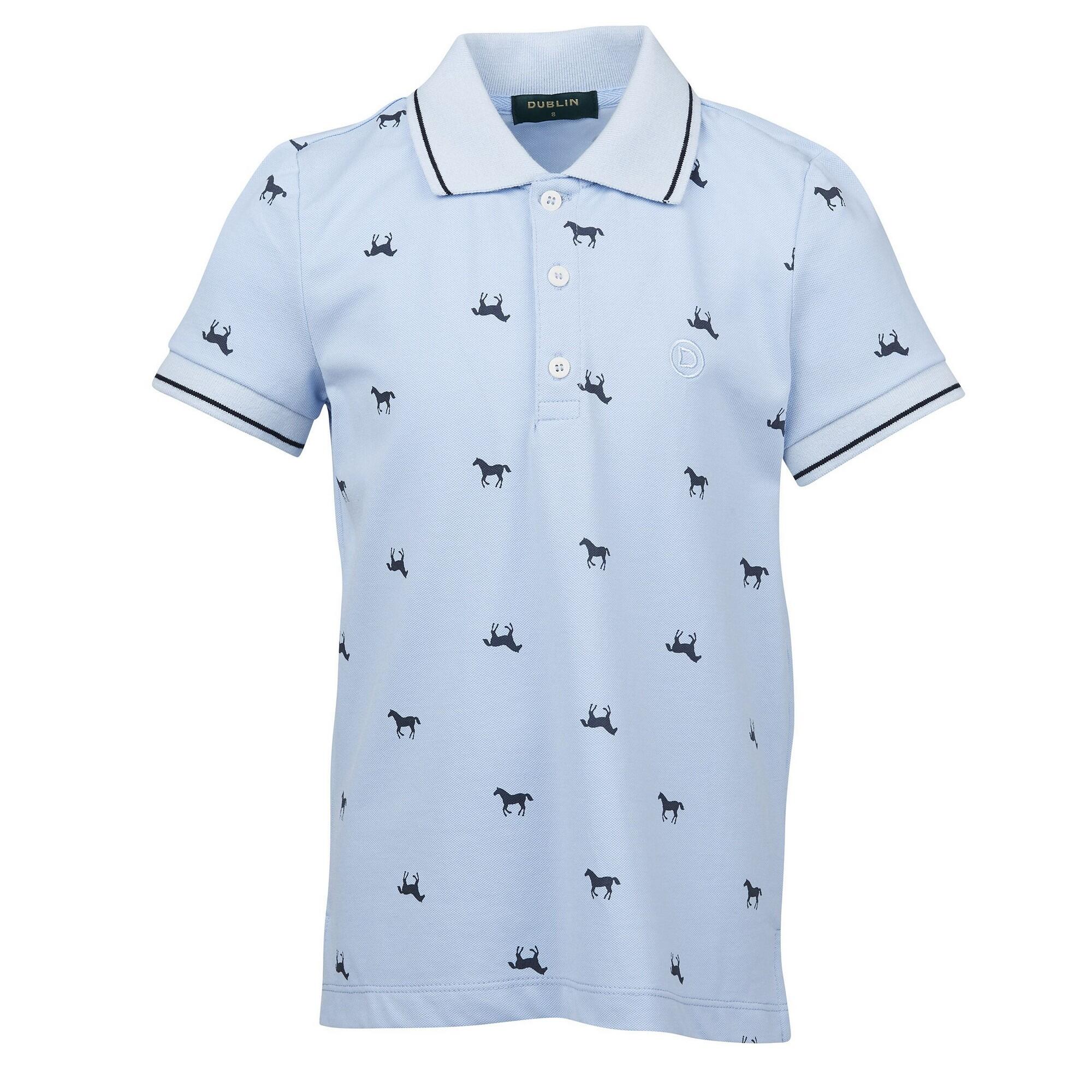 ELYSE Children's polo shirt (Cornflower)