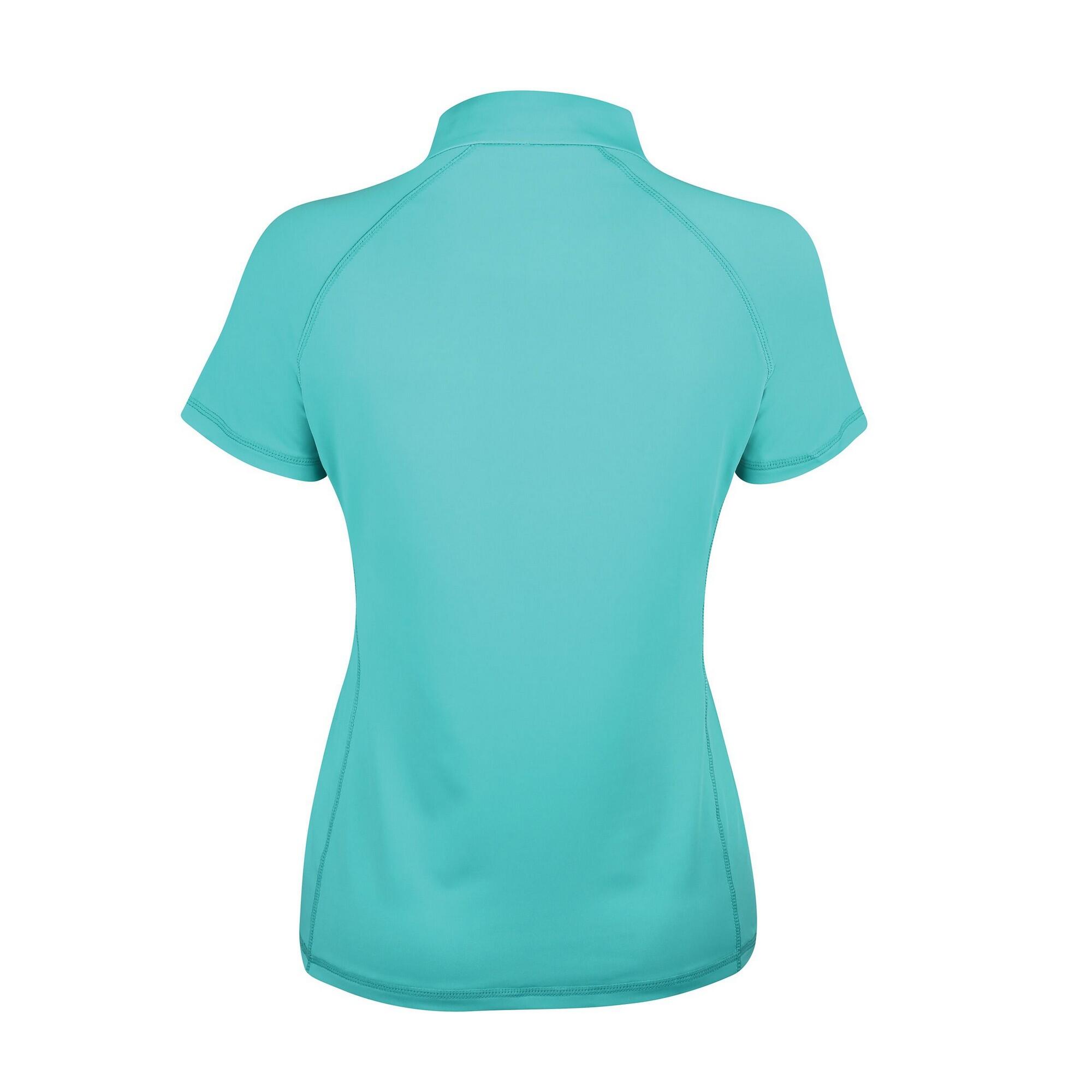 Womens/Ladies Prime Base Layer Top (Turquoise) 2/3