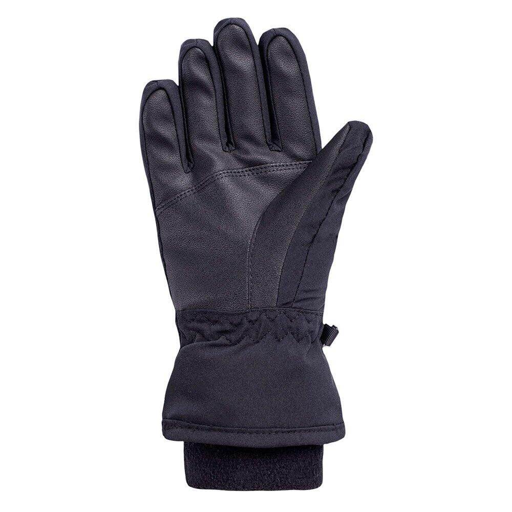 Guates de Esqu Flam para Ni os Ni as Negro Decathlon