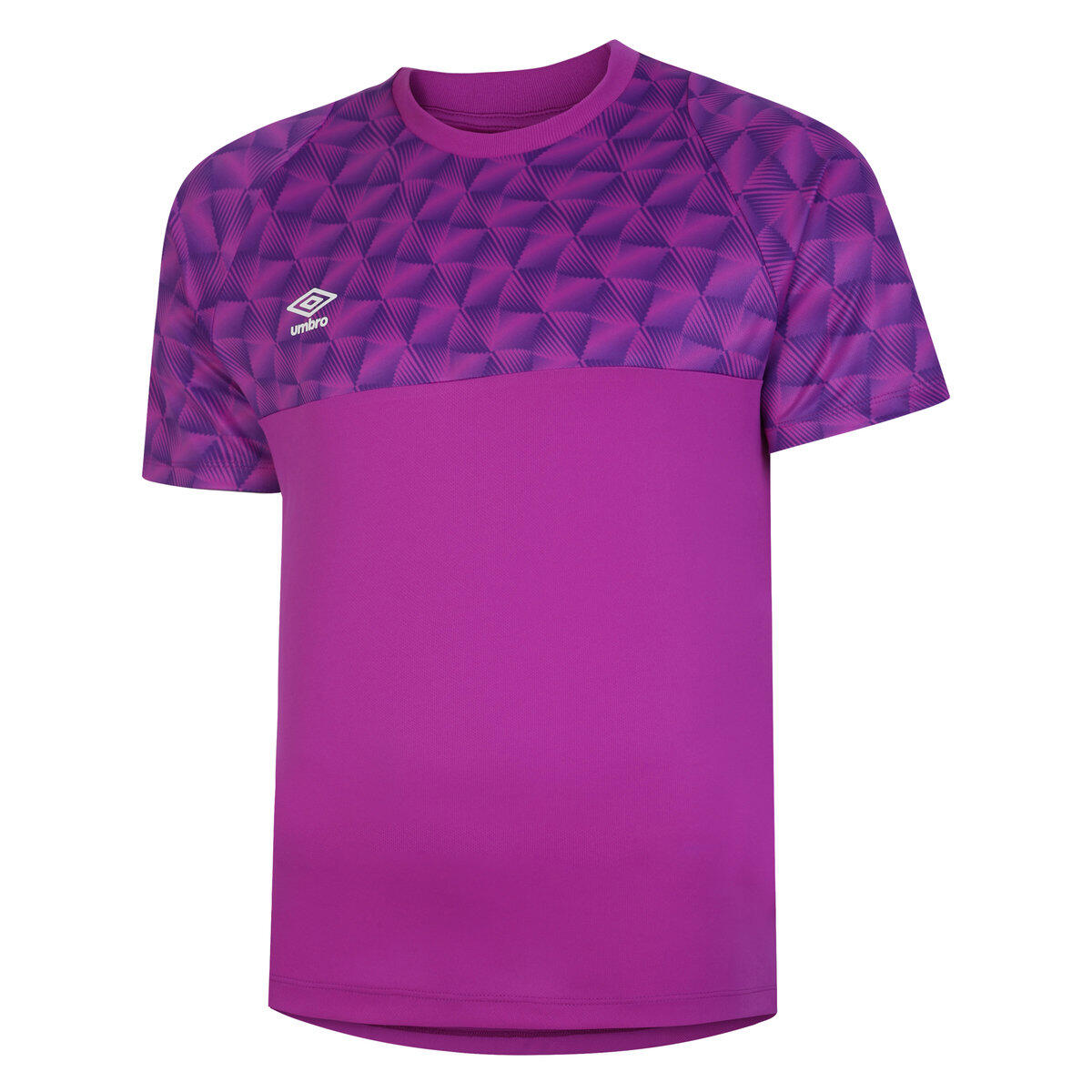 Maglia da portiere a maniche corte FLUX per bambini (rosa violaceo / viola /