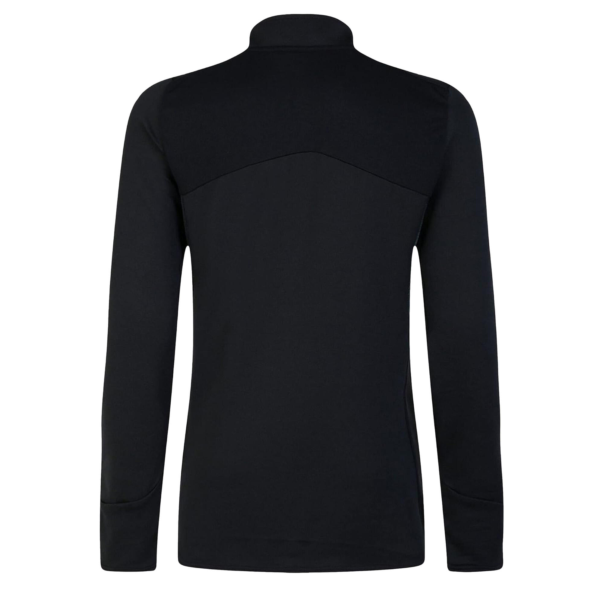 Mens Pro Training Quarter Zip Top (Black/Phantom Grey/Stargazer) 2/3