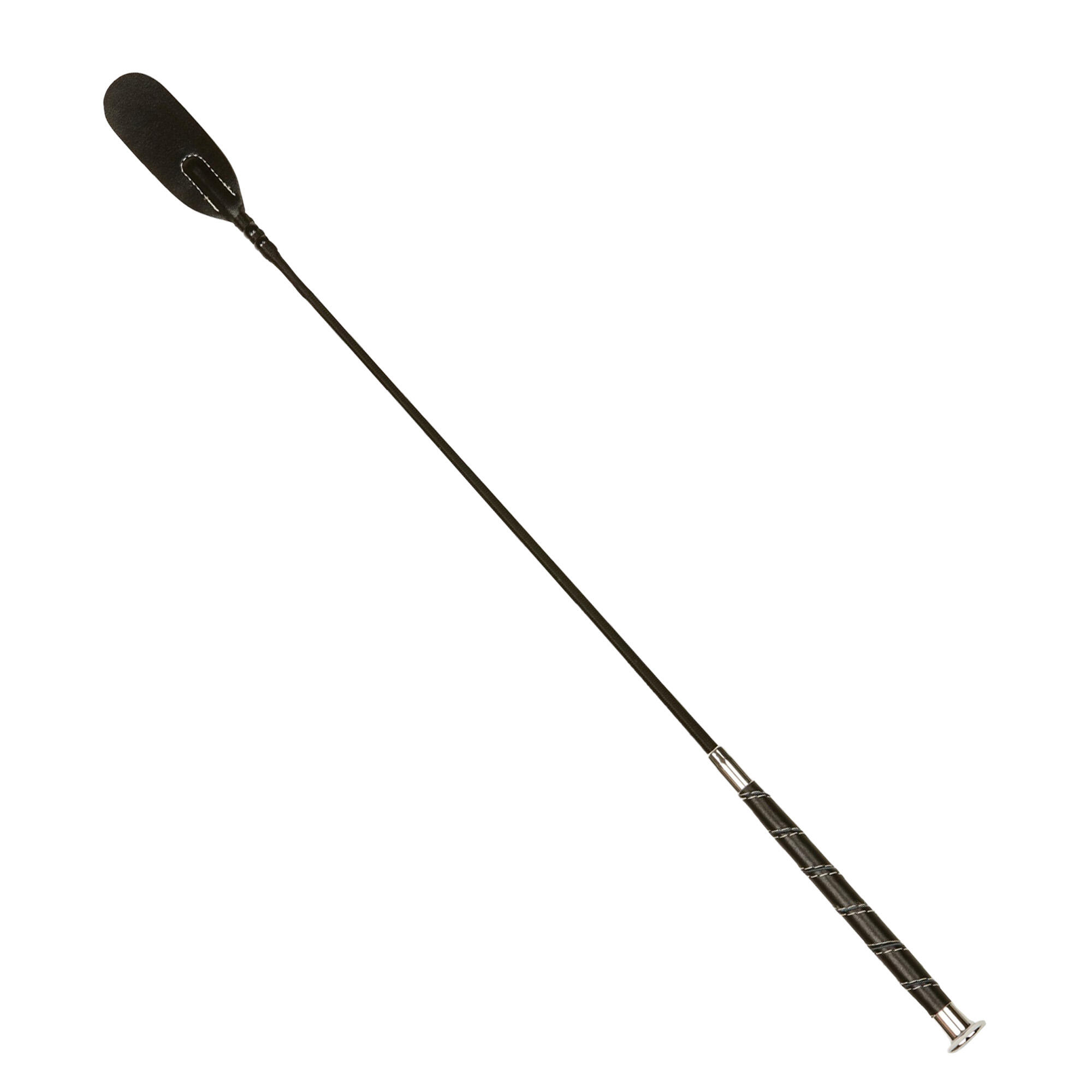 Leather Touch Crop (Black) 3/3
