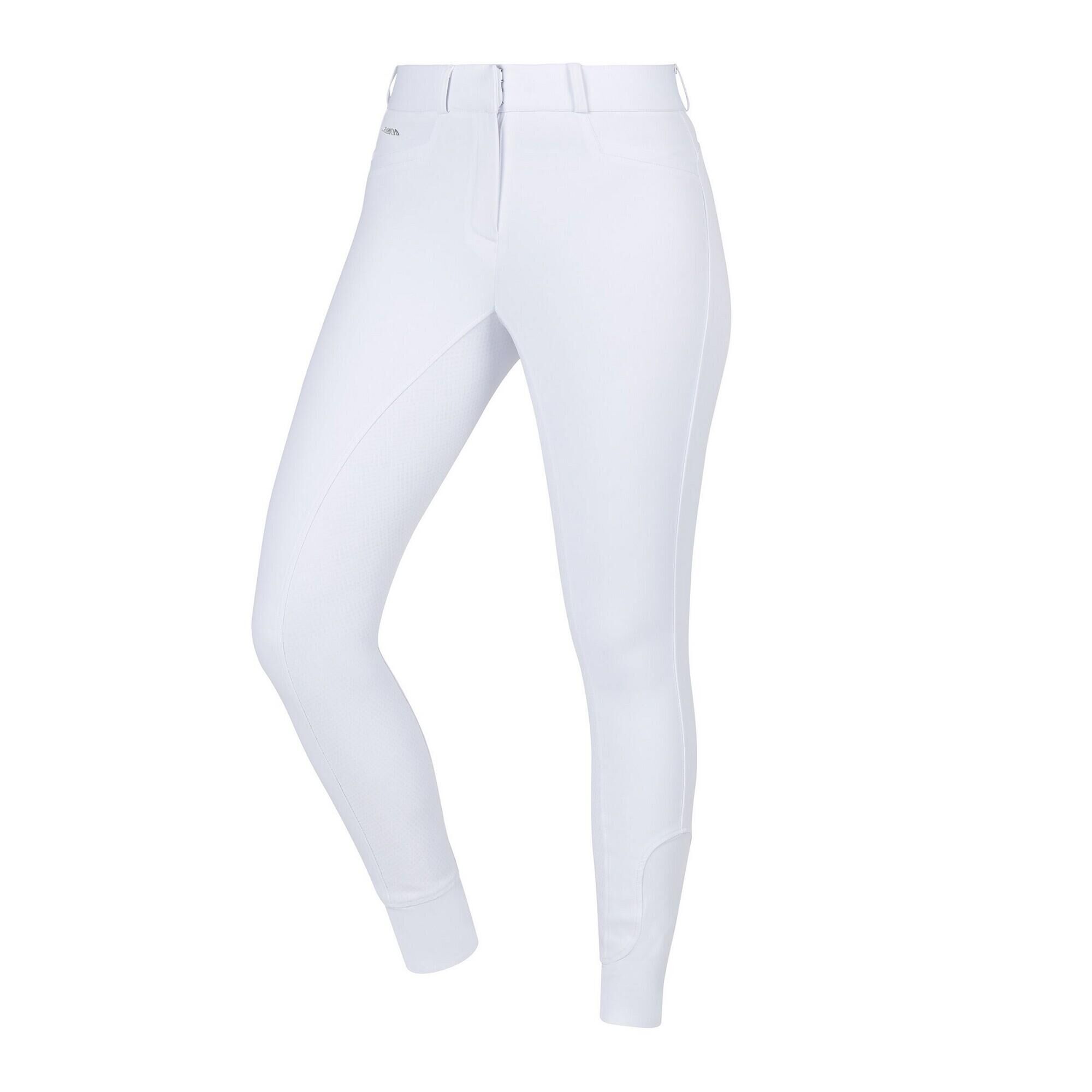 WEATHERBEETA Womens/Ladies Duet Full Seat Breeches (White)