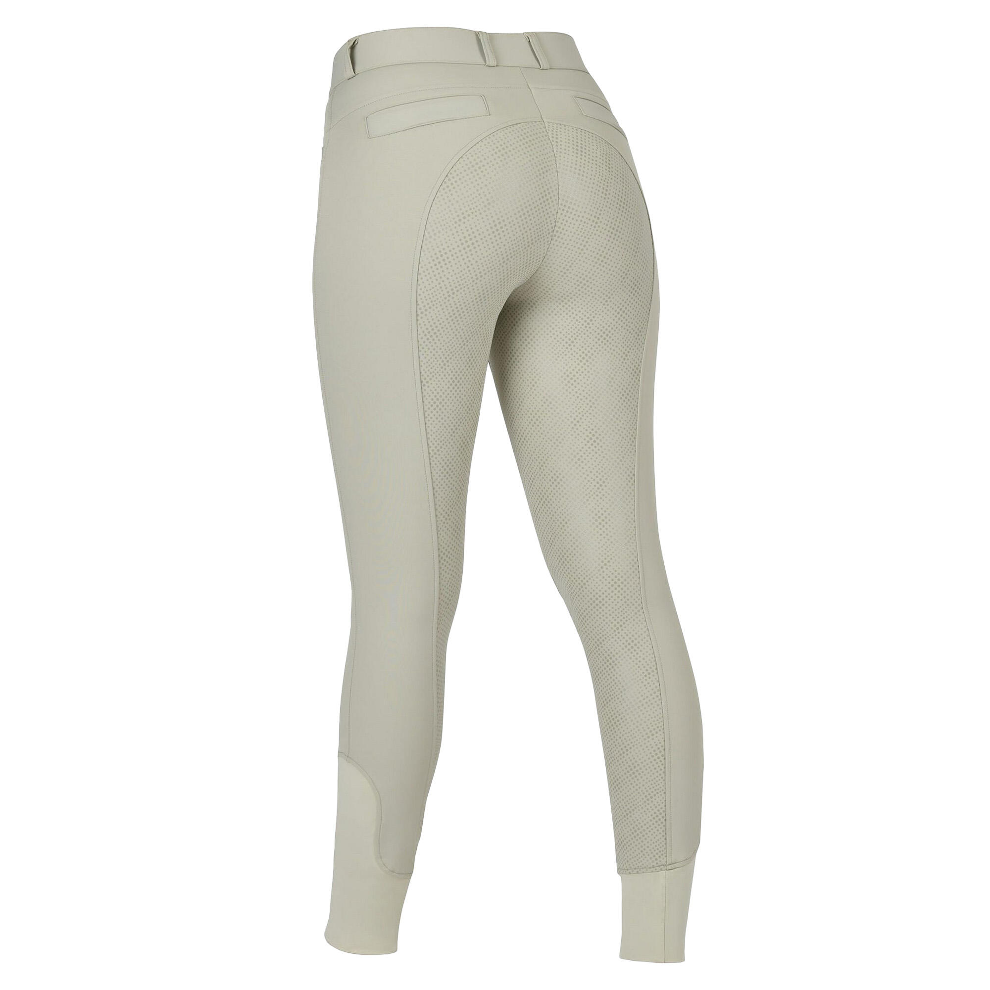 Womens/Ladies Duet Full Seat Breeches (Beige) 2/3