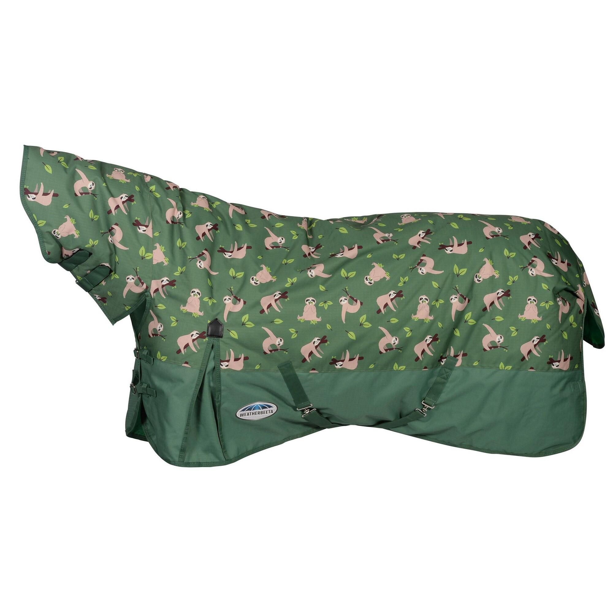 WEATHERBEETA Comfitec Essential Combo Neck Sloth Midweight 220g Horse Rug (Green)