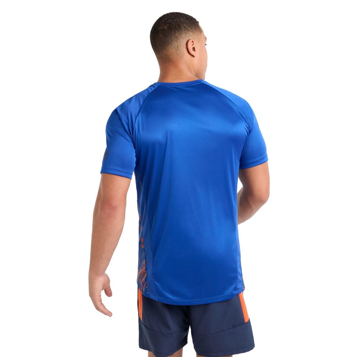 Maillot PRO ELITE Homme (Bleu Foncé / Orange) 2/4