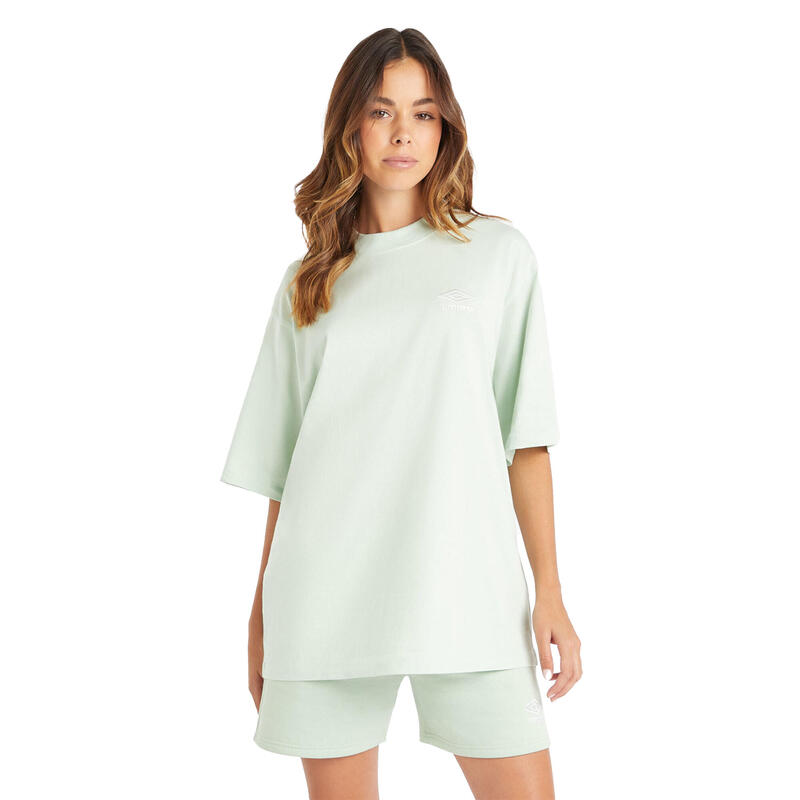 Tshirt CORE Femme (Vert pâle / Blanc)