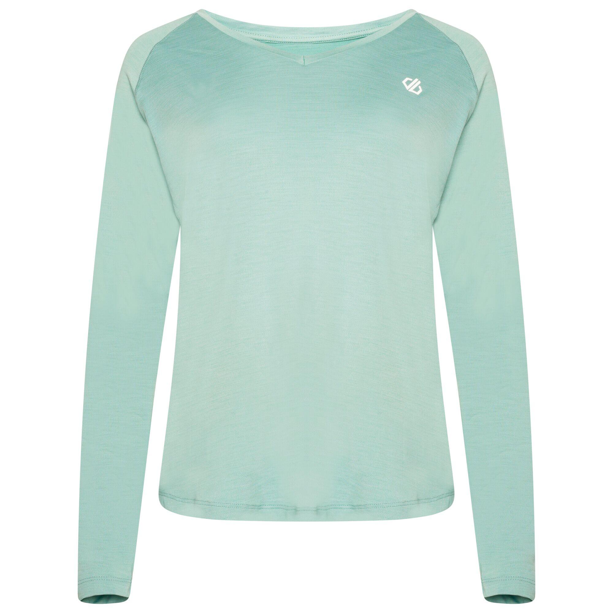 Womens/Ladies Discern Long Sleeve TShirt (Canton Green) 1/5