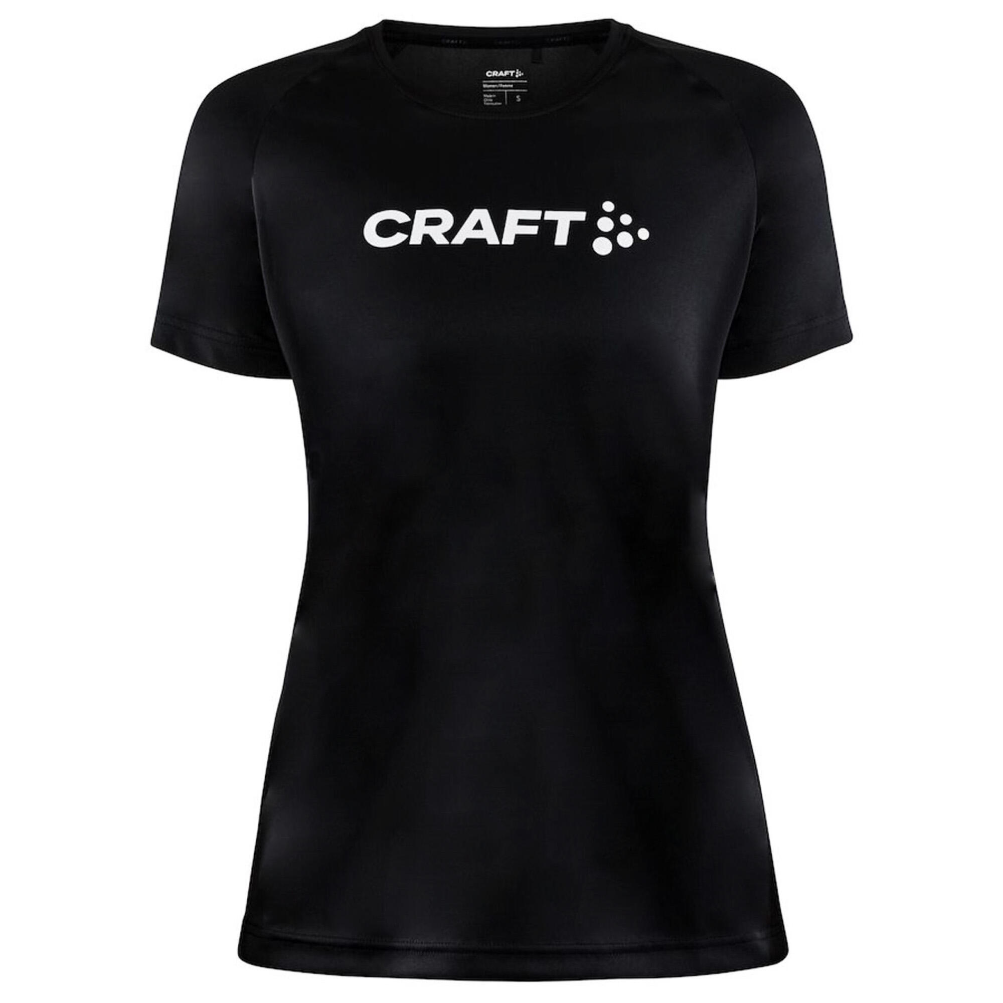 Womens/Ladies Core Unify Logo TShirt (Black) 1/4