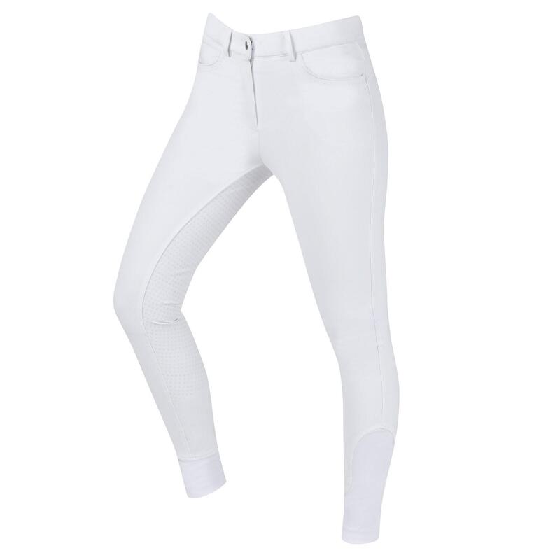 Pantalon d´équitation SHELBY Femme (Blanc)