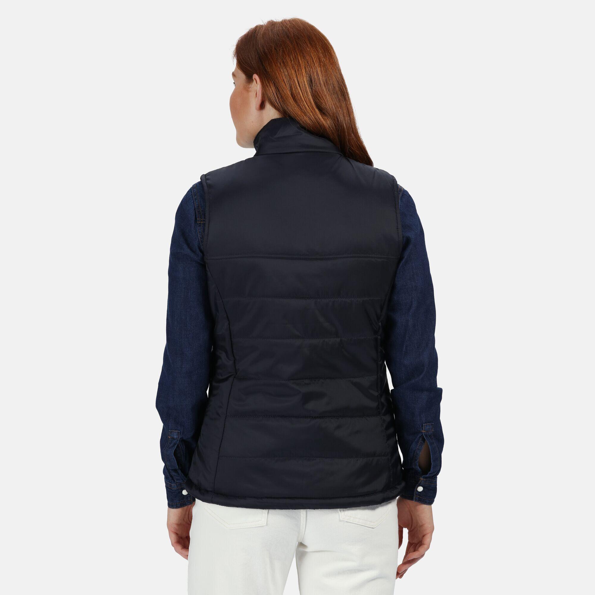 Womens/Ladies Stage II Insulated Bodywarmer (Navy) 2/5