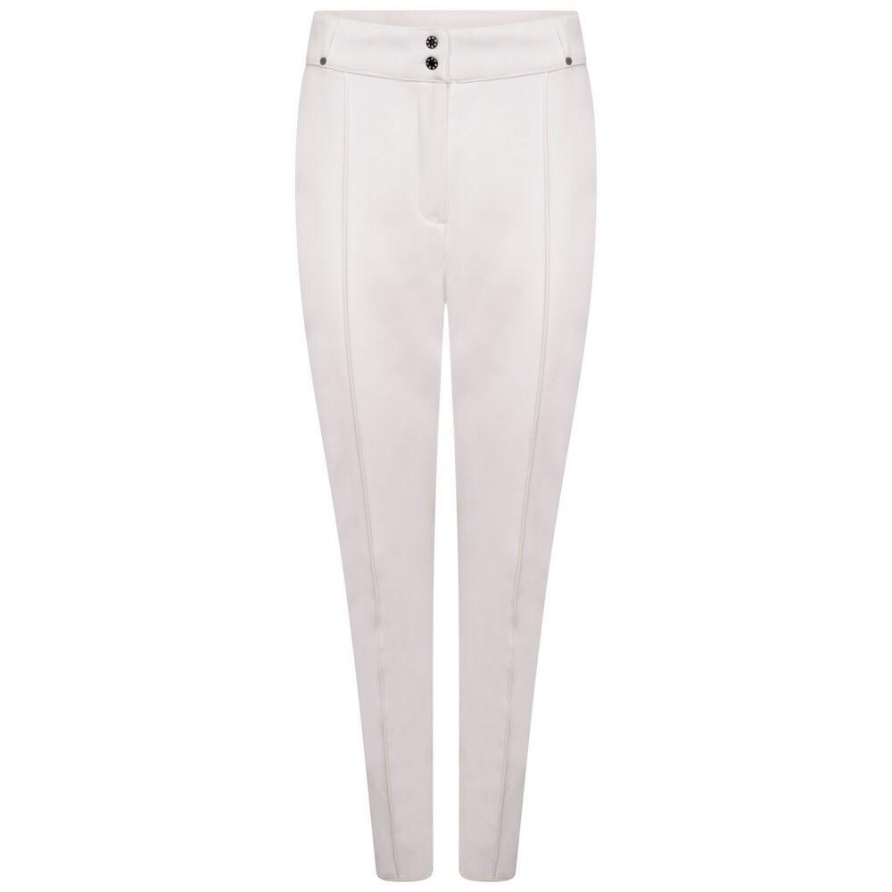 Womens/Ladies Sleek Ski Trousers (White) 1/4