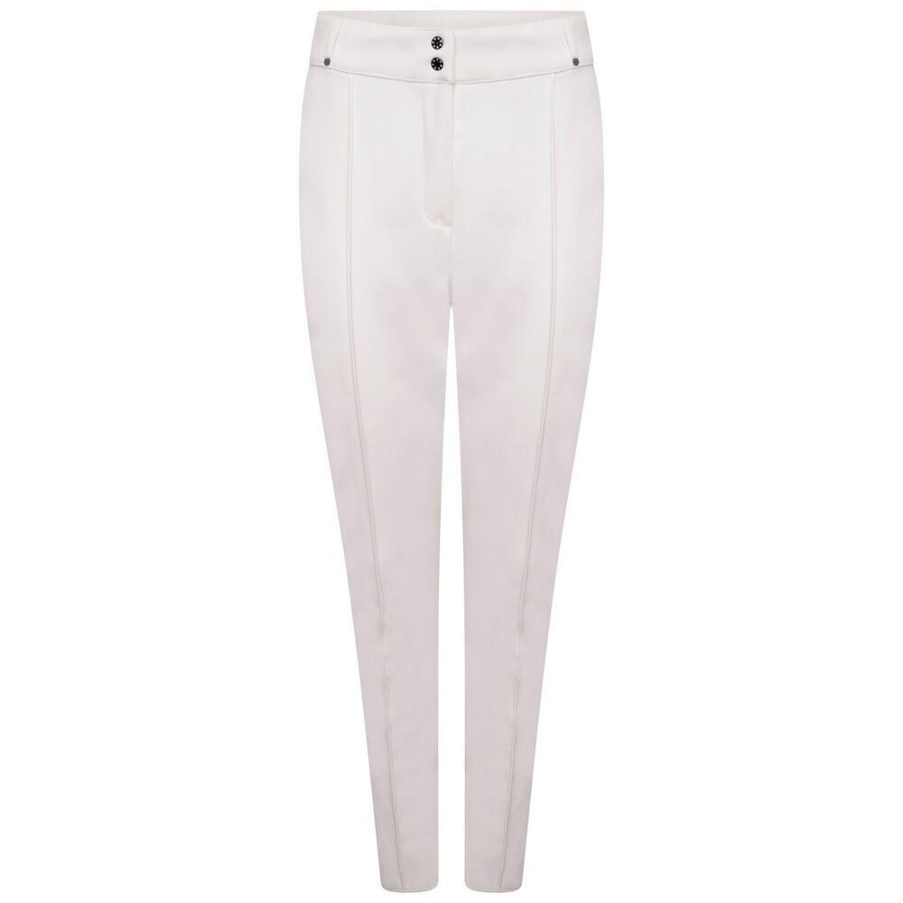 Pantaloni da sci SLEEK da donna (Bianco)