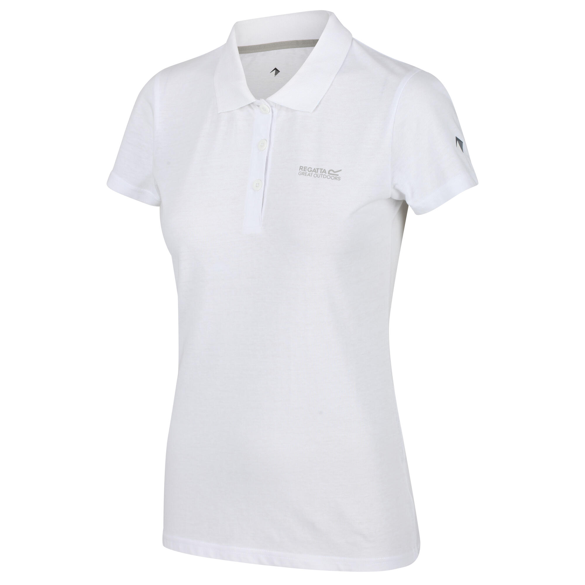 Womens/Ladies Sinton Polo Shirt (White) 1/5