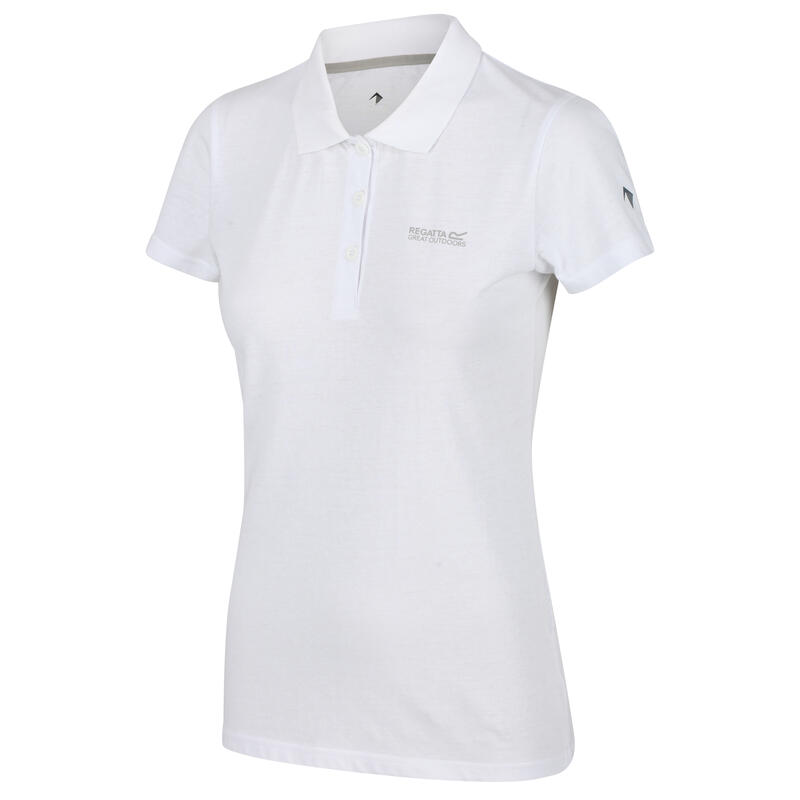 Dames Sinton Poloshirt (Wit)