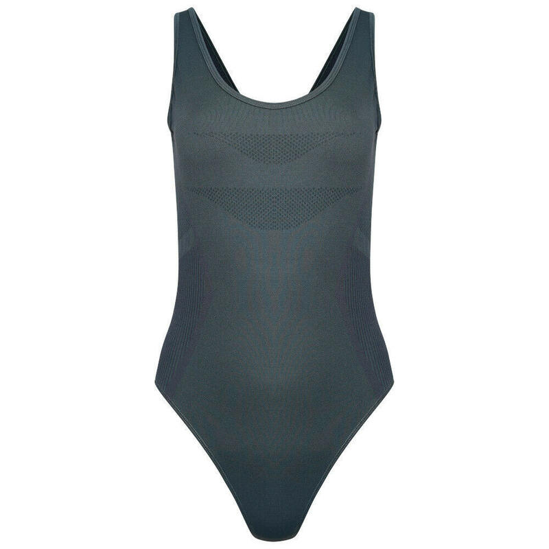 Costume Da Bagno Intero Riciclato Donna Dare 2B Don't Sweat It Orione Grigio