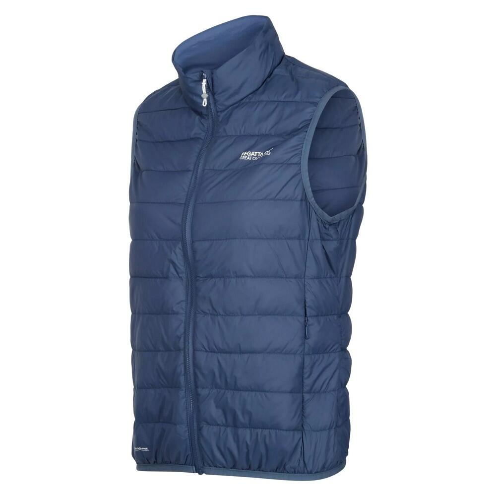 Womens/Ladies Hillpack Insulated Body Warmer (Dark Denim) 3/4