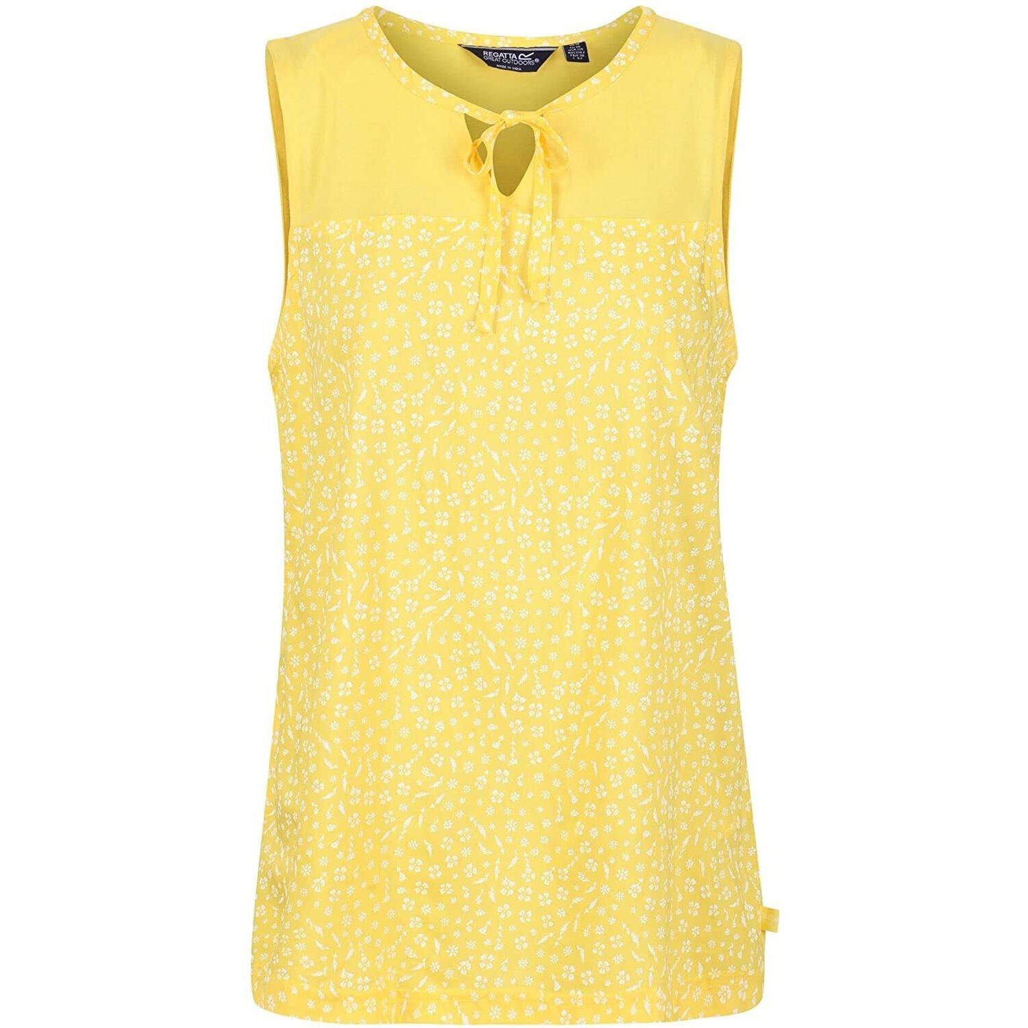 Womens/Ladies Janessa Top (Maize Yellow) 1/5