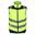 Heren Baffled HighVis Body Warmer (Geel/Zwaar)