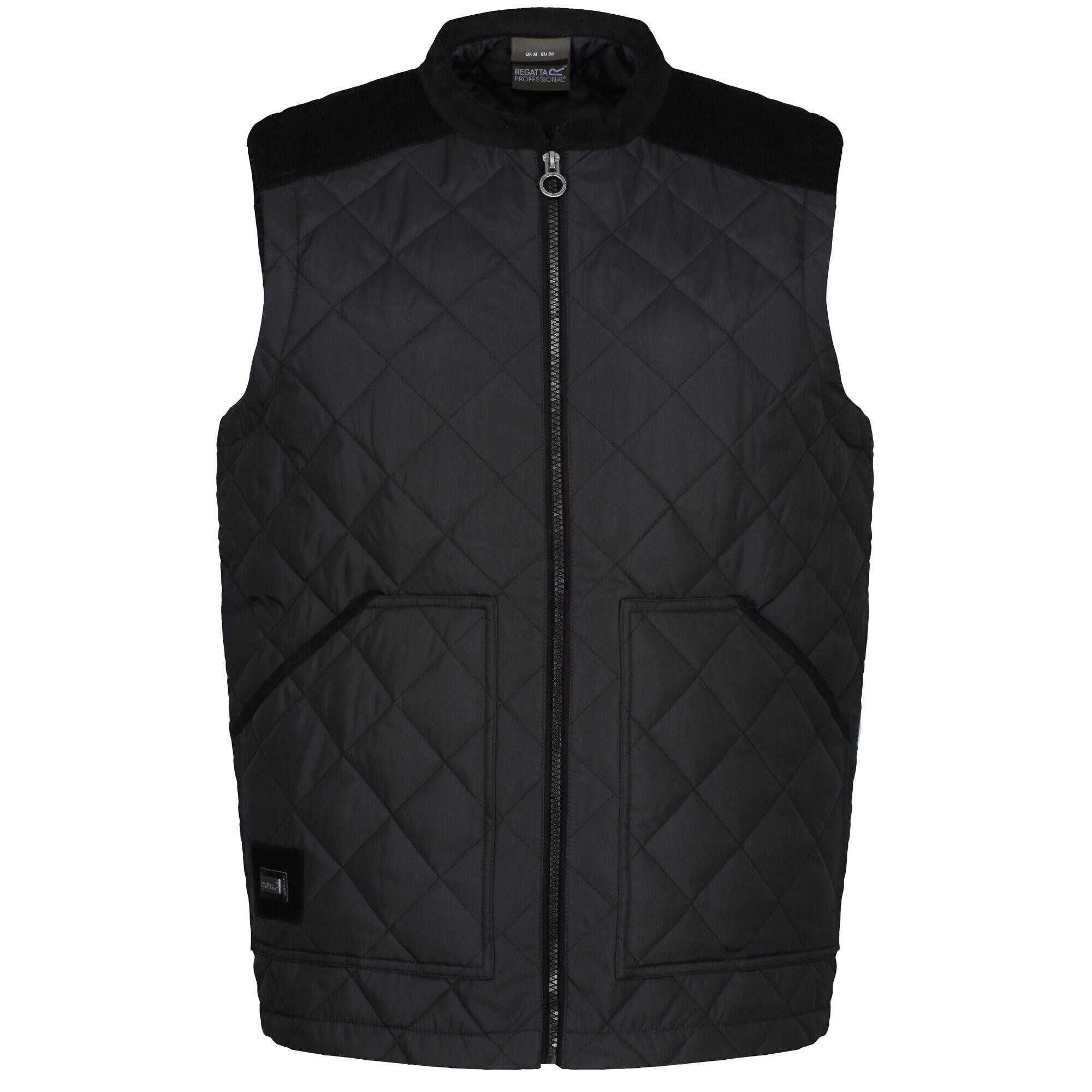 MORETON Men's sleeveless jacket (Black)