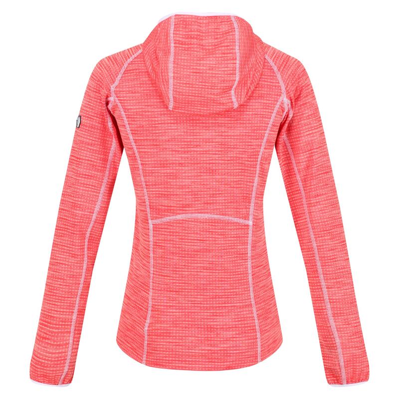 Dames Yonder Full Zip Hoodie (Neon Peach)