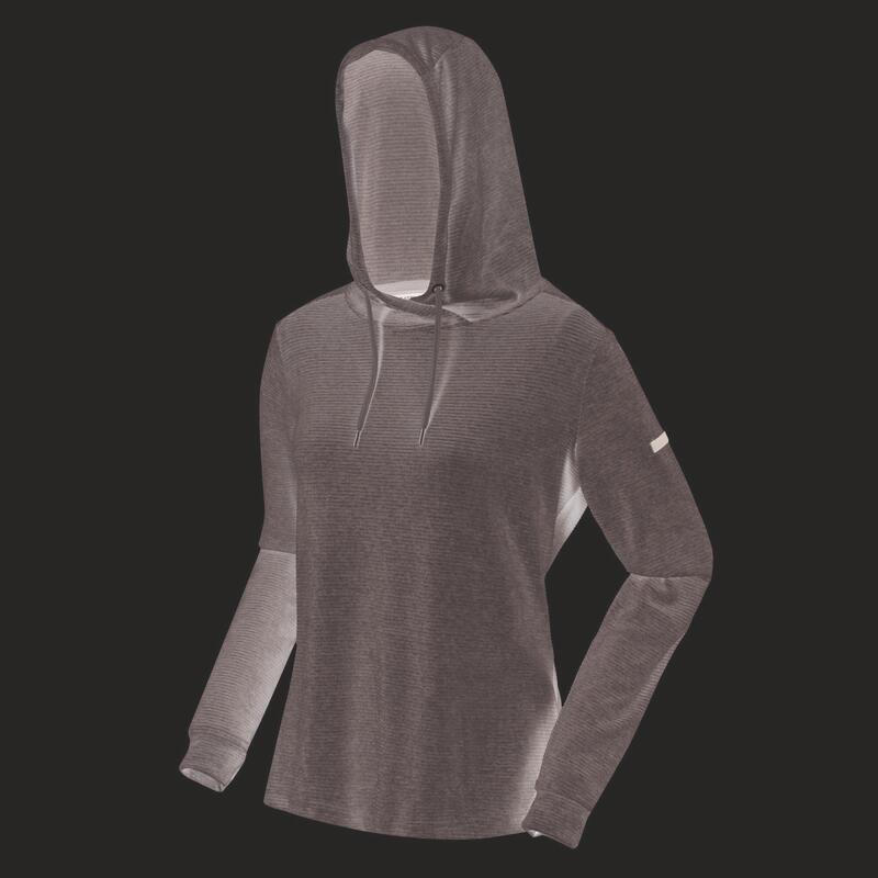 Hoodie Colocar por Cima da Cabeça Chandra Mulher Cinzento Mineral