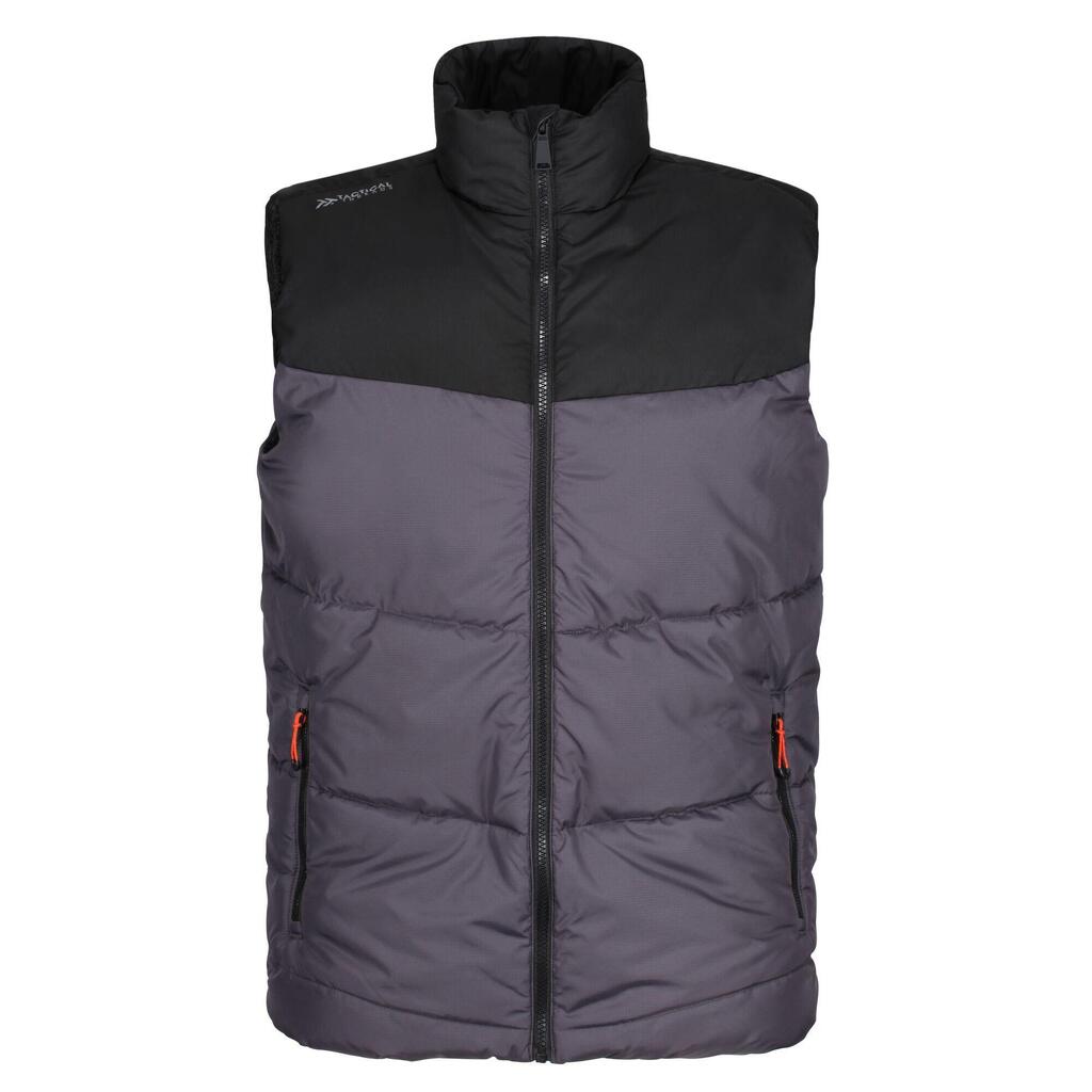 Mens Insulated Body Warmer (Iron/Black)